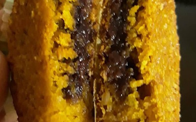 Muffin multicereali con cuore di more